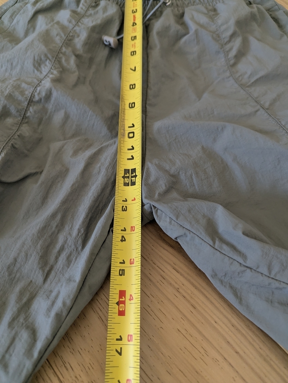 WILO the Label Parachute Jogger Pants in Sage Anthropologie High Rise - Picture 5 of 8